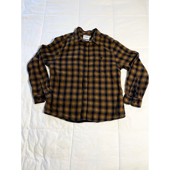 Woodiellow & Co long sleeve Check shirt Boys size Lg - Picture 1 of 4